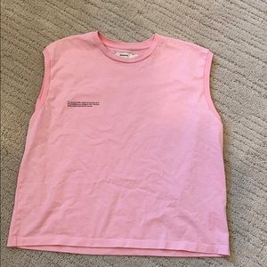 Sakura Pink Edition Pangaia Muscle Tank Top